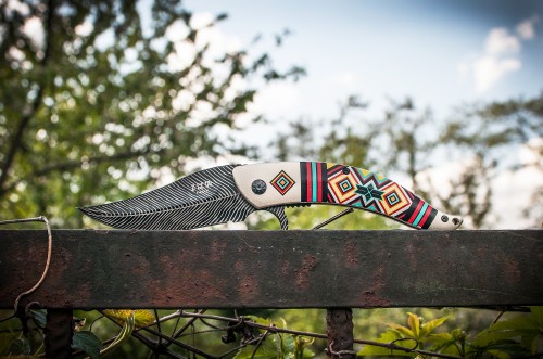 Joker Pluma Acero Hoja