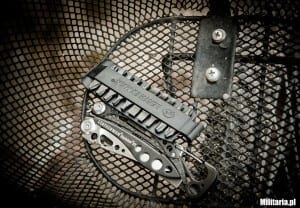 My do naprawy roweru użyliśmy multitoola Leatherman Skeletool CX z zestawem bitów Bit Kit Leatherman Skeletool CX i zestaw bitów Bit Kit
