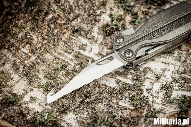 Multitool Leatherman Charge TTi - ostrze ząbkowane leatherman charge tti