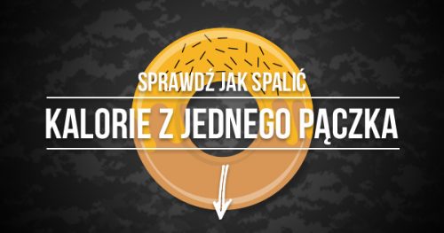 jak spalić kalorie z jednego pączka