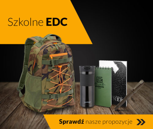 szkolne EDC, sprawdź co spakować do plecaka na powrót do szkoły