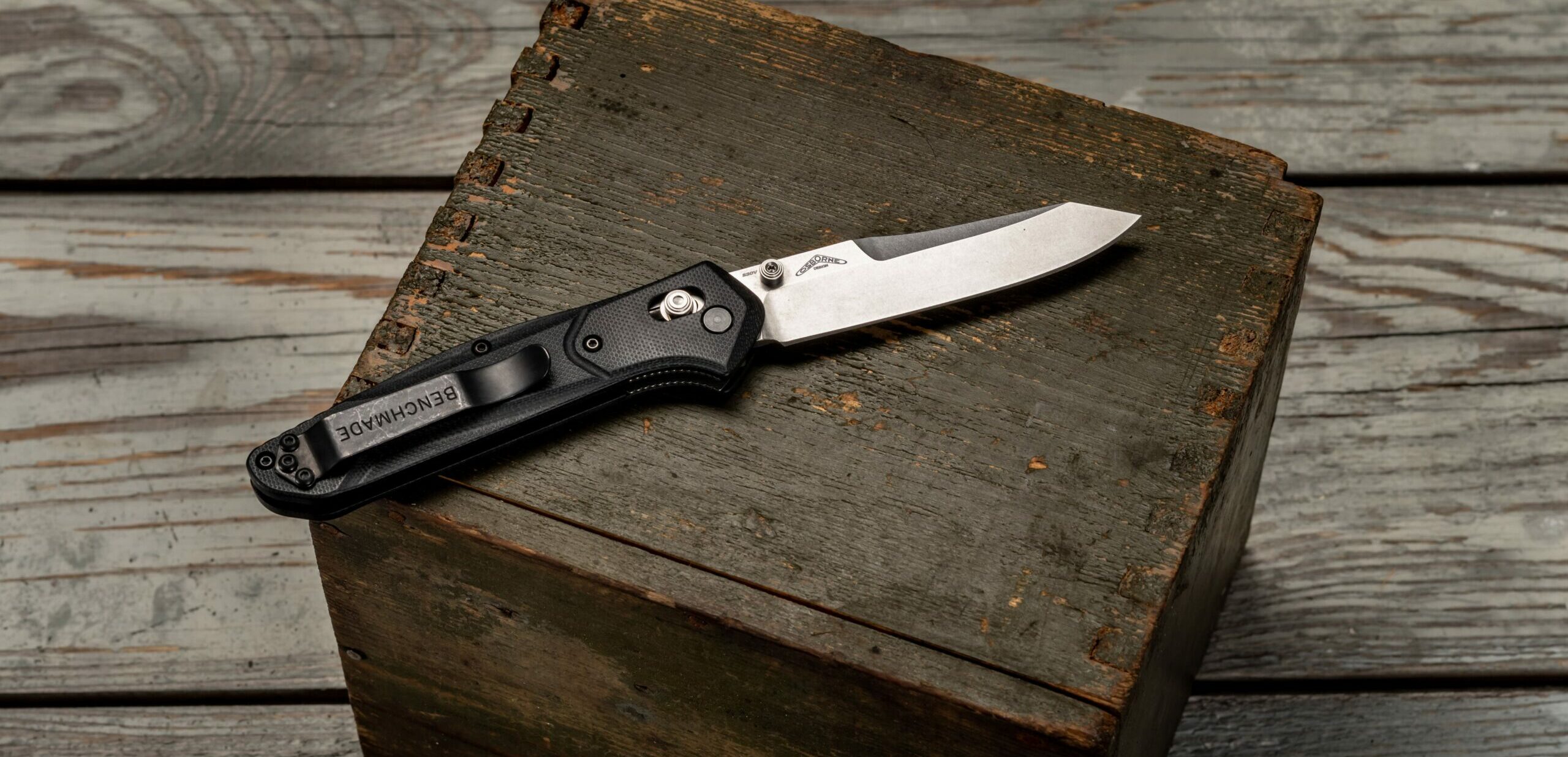 Seria klasyczne noże Benchmade Osborne CPM-S30V – Black G10